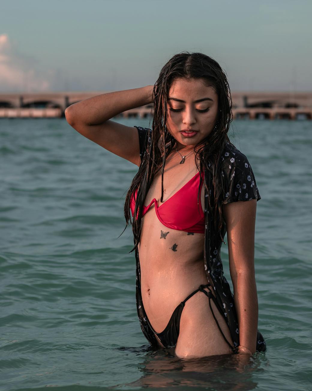 Bikini model