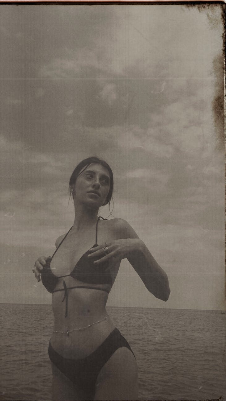 Bikini model